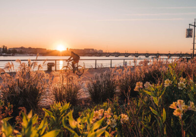 Lever de soleil sur les quais©Teddy Verneuil - @lezbroz